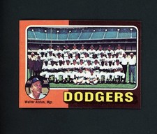 Los Angeles Dodgers 1975 Topps Team Card #361 NM-MT+