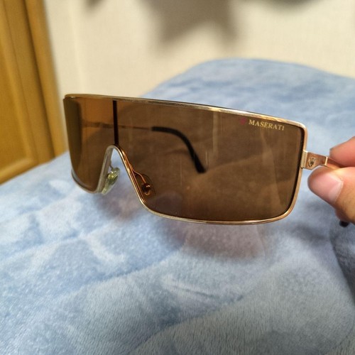 Maserati Sunglasses Gold Frame