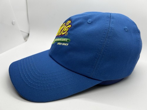 Takis Buckin’ Ranch Cap Hat Adult Adjustable Blue Cotton Nylon Strap Back New - Picture 2 of 6