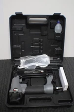 NEU MASTER - Pneumatic 2 in 1 Nail Gun Staple Gun 18 Gauge NPT5040 - WHard Case.