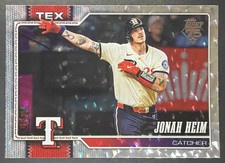 2026 Topps Jonah Heim #78 Rainbow Foil Rangers