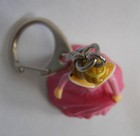 Disney AURORA Sleeping Beauty PVC Backpack Zipper Pull Keyring Keychain Ornament — photo 5