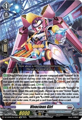 x1 Vivacious Girl - DZ-SS08/Re15EN  - Re CFV M/NM