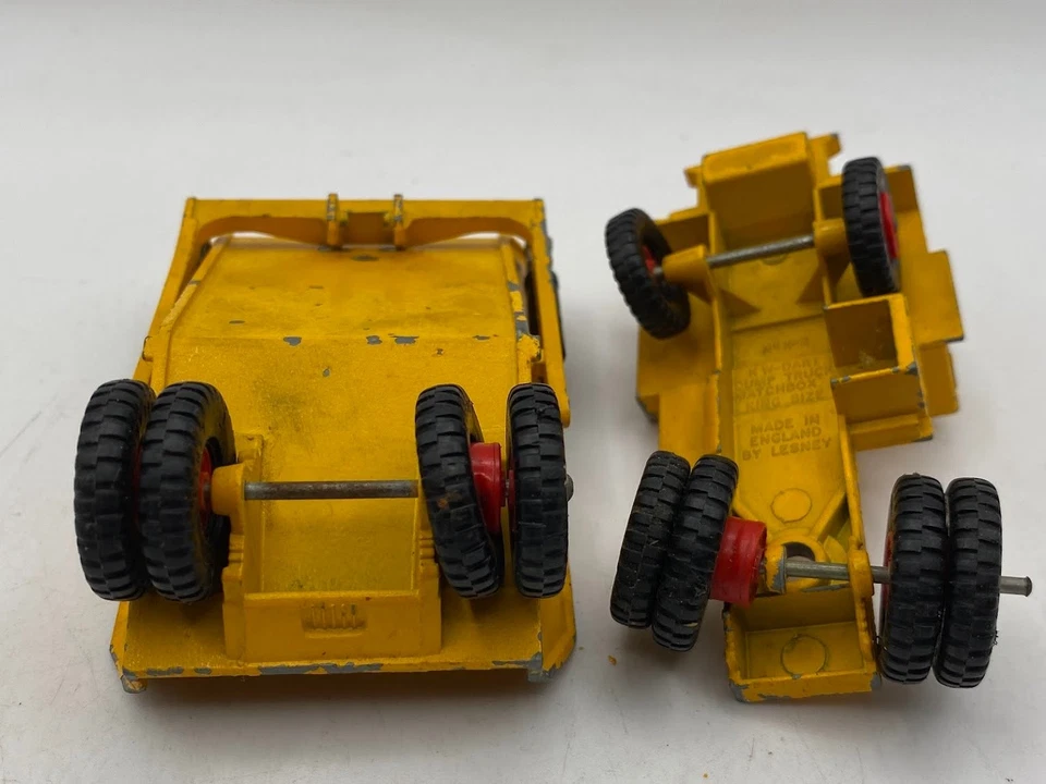 MATCHBOX Dump Ttruck King Size Lesney camion auto - Immagine 4 di 4