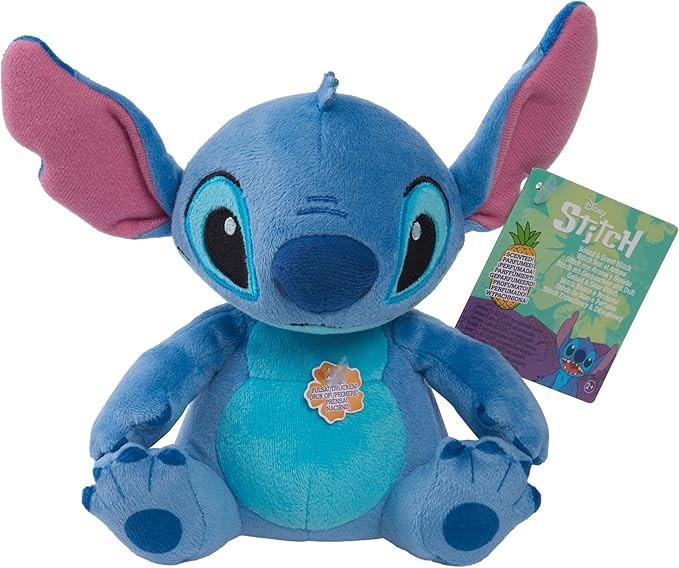 Plsch STITCH 16cm Sprechend - duftet nach Ananas DISNEY Lilo - Stitch OFFIZIELL 5090₽