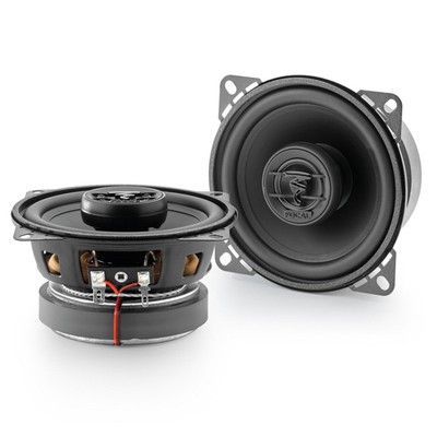 FOCAL Front/Heck 10cm Auto Lautsprecher Set für PEUGEOT 107 - 2005-2014