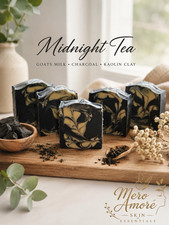 Midnight Tea Goat Milk Charcoal Kaolin Clay (...