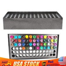 78 Holes Tattoo Ink Rack Shelf Holder Wall Mounted Tattoo Bottle Display Stand