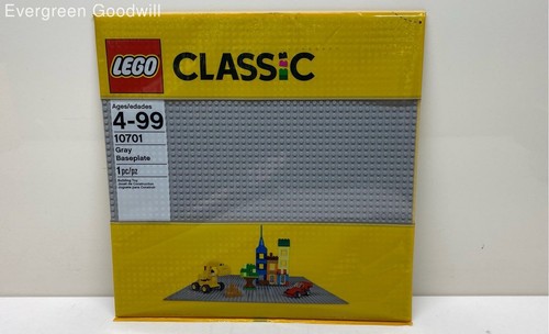 Sealed Lego Classic Gray Baseplate 15x15"