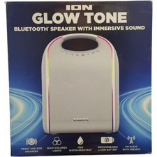 ION Audio Glow Tone Bluetooth Speaker with Immersive Sound