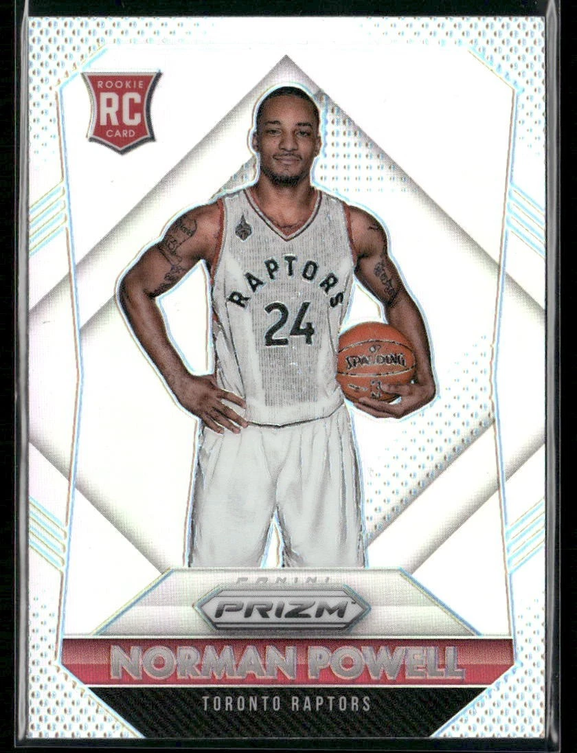 2015-16 Panini Prizm - Rookies Norman Powell #337 Silver Prizm (RC)