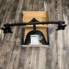 Mount It MI 1781 Free Standing Dual Monitor Desk Stand VESA 75 100