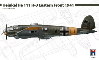 Hobby 2000 72049 Heinkel He-111 H-3 Eastern Front 1941 1/72 Hasegawa + Cartograf