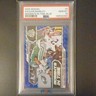 Panini 2025 Mosaic Moments in Time Blue Prizm #5 /99 PSA 10 Saquon Barkley