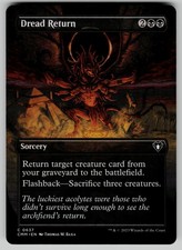 Dread Return (Borderless) 637 CMM C Commander Masters MTG