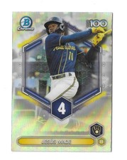 2026 Bowman Baseball Jesus Made #BTP-4 Top 100 Prospects SP Brewers