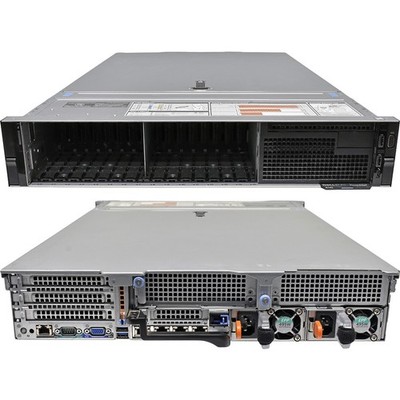 Dell PowerEdge R740 Server NO CPU NO DDR4 RAM 2x Kühler 16x SFF 2,5'' H730p