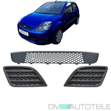 Ford Fiesta 5 V Facelift Gitter Stoßstange vorne Mitte Rechts Links ohne NSW 05>