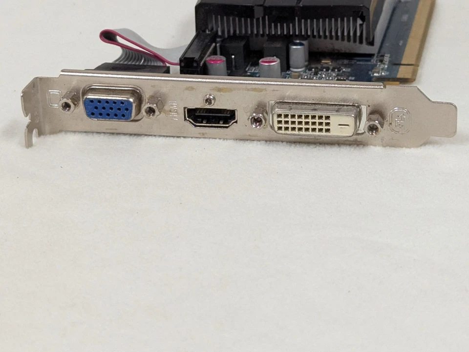 HIS Radeon HD 7750 iCooler 1GB GPU HDMI VGA DVI Dual Fan PCIE SY1-33F-C - Image 3 of 3