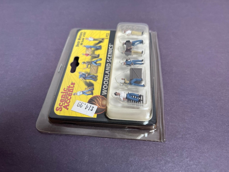 Factory Workers - HO Scale - Woodland Scenics