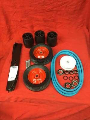 Wheel Horse 42'' side discharge deck rebuild kit for Aluminum double D spindles