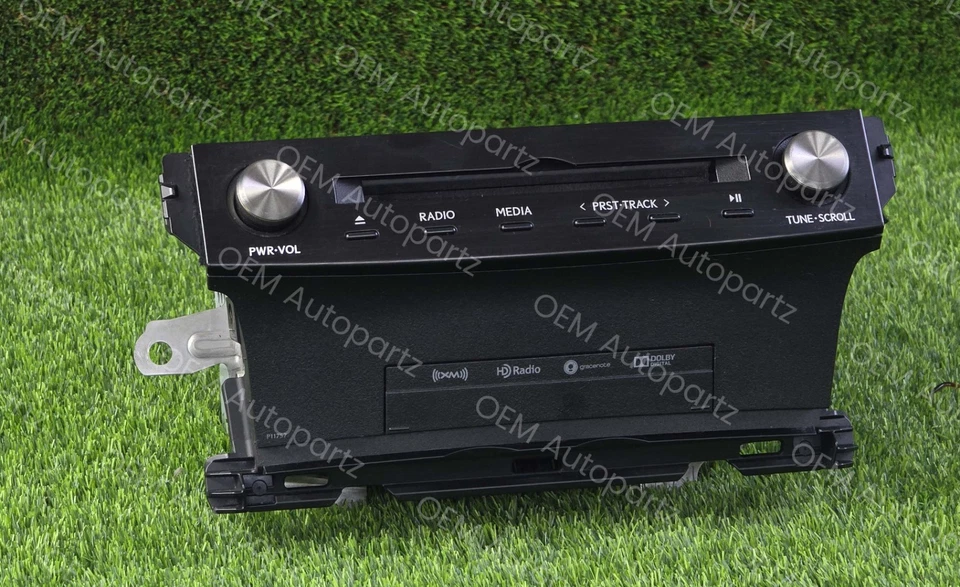 Lexus IS350 IS200T 2017-2018 Gracenote XM radio HD unidad principal 86130-53G30 fabricante original Foto 2 de 4