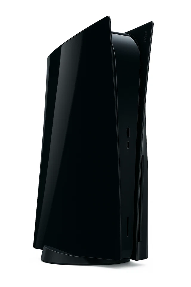 Placas de capa PS5 preto piano para Playstation 5 edição de disco, capa de substituição - Imagem 2 de 4