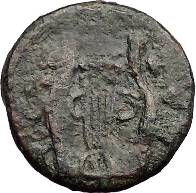 Olynthos Under The Chalkidian League 348bc Apollo Lyre Ancient Greek Coin I314 Ebay
