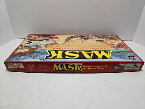 Vintage MASK Raid & Rescue Board Game Parker Brothers 100% Complete 1985 - Picture 8 of 9