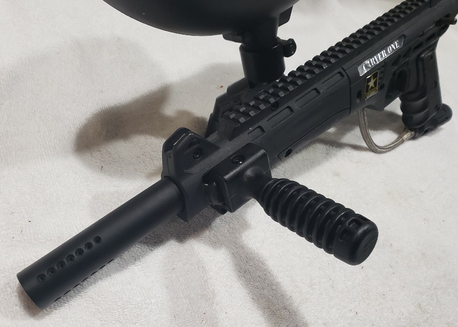 Tippmann Model 98 Carver ONE MILSIM Paintball Gun with Barrel & new