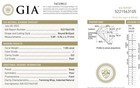 New GIA 14k yellow gold 2.01ct SI2 J round diamond stud earrings Natural — photo 9