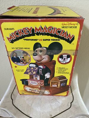 Vintage Mecanical Walt Disney's Mickey Mouse Club Magician Magic Vintage Mecanical Walt Disney's Mickey Mouse Club Magician Magic