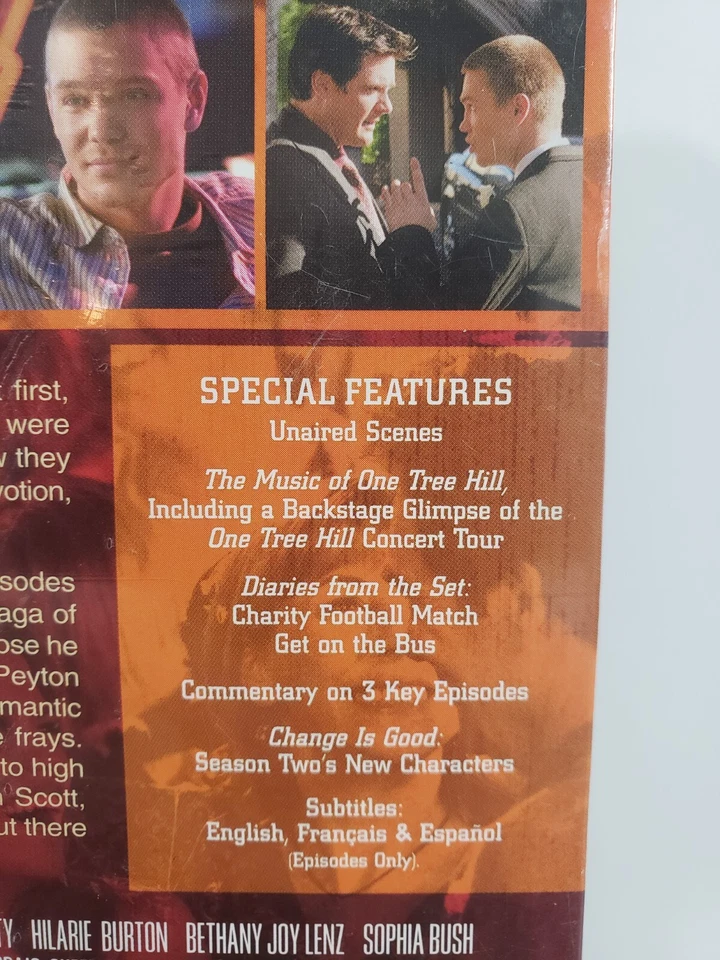 NEW SEALED One Tree Hill The Complete Second Season 2 DVD 2005  - Image 3 of 4