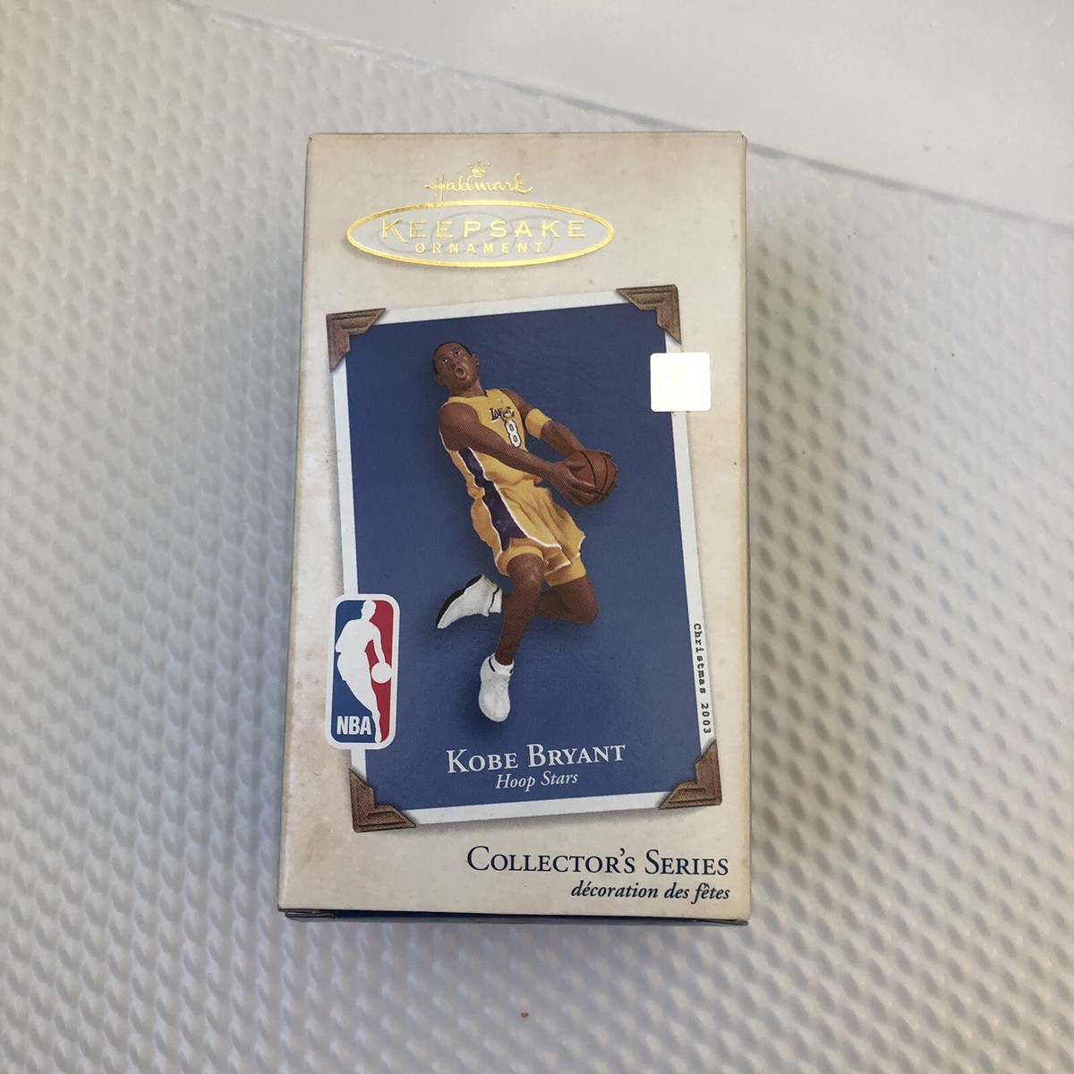 NEW! Kobe Bryant Hallmark Keepsake Ornament NBA Stars 2003 Collector's Series | eBay
