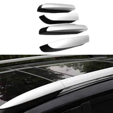 For  RAV4 XLE SE LE 2013-2018 Silver Roof Rack Bar End Cover Replacement