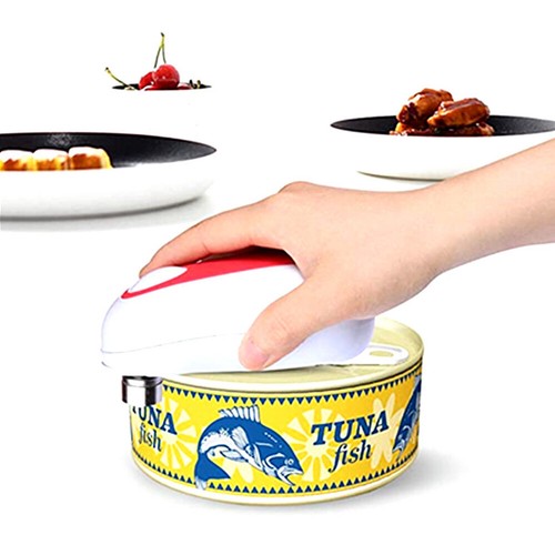 Tin Smooth Felt Kitchen One Touch Can Opener Electric Automatic Bottle