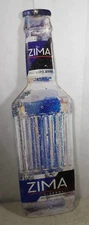 Vintage 1993 Zima Malt "Beer" Beverage Metal Sign