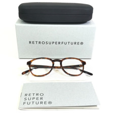 RETROSUPERFUTURE Eyeglasses Frames NUMERO 02 7XF/0/AG6/T /2 Tortoise 48-19-145