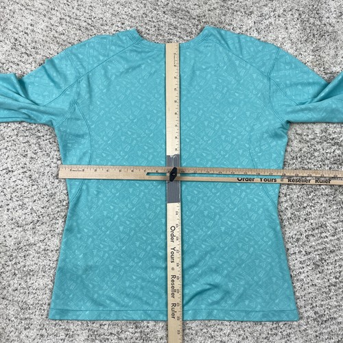 Nike ACG Top Womens Medium Shirt *SM STAIN* Long Sleeve Crew Logo Pattern AOP - 第 6/8 張圖片