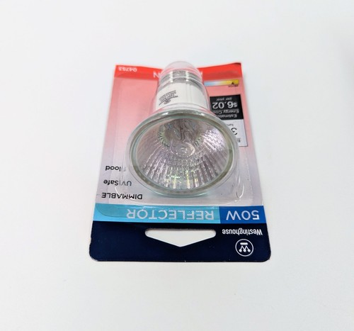 NOS! Six (6) Westinghouse 50w Medium Base E26 Reflector Flood Light Bulbs JDR - Picture 8 of 10