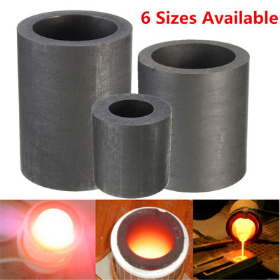 7 Size Pure Graphite Crucible Cup Propane Torch Melting Golds Silver Coppers Met