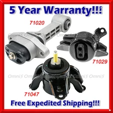 M284 Fits 2011-2016 Hyundai Elantra 1.8L w/ AUTO, Motor & Trans Mount Set 3pcs
