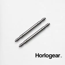 HORLOGEAR (20mm X 1.5mm) Spring Bars for Rolex GMT Master II 126710 (Jubilee)