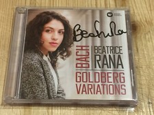 Signed by BEATRICE RANA Bach Goldberg Variations WARNER CLASSICS CD NEW Signiert