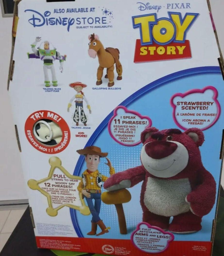 DISNEY STORE TOY STORY WOODY ＆ LOTSO Talking Action Figure Gift