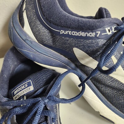 Brooks PureCadence 7 Mens Running Shoes Navy Blue-Size 11.5  display picture 3