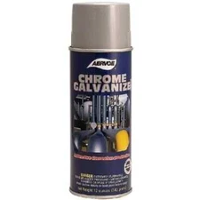 Aervoe 143 11.05 Ounce MRO Chrome Galvanished Coating Paint, with 10% Zinc
