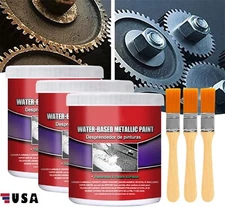 3Pcs Anti-Rust Chassis Rust Converter Remover Water-Based Primer for Car & Metal