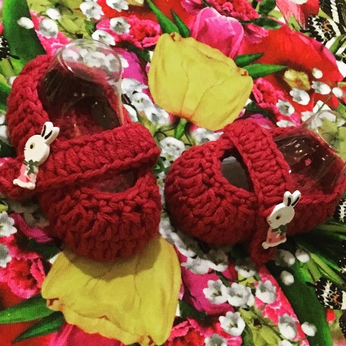 Scarpette neonato, lana, uncinetto neonato, scarpine rosse | eBay