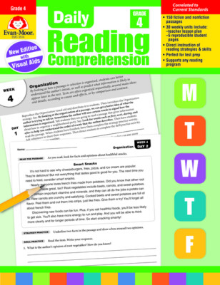 Daily Reading Comprehension, Grade 4